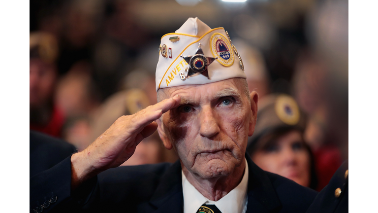 President Trump Addresses American Veterans 75th National Convention