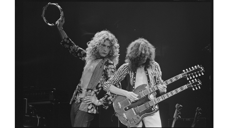 Robert Plant and Jimmy Page of Led Zeppelin