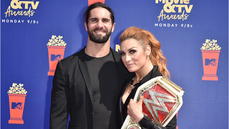 WWE's Seth Rollins and Becky Lynch Get Engaged