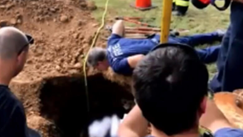 Firefighters Rescue Woman Stuck In Septic Tank For Days - Thumbnail Image