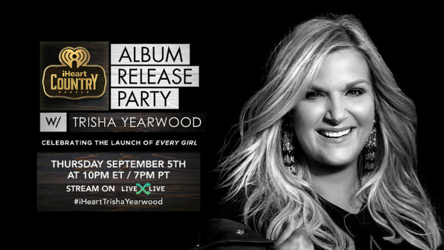 Trisha Yearwood iHeartCountry Album Release Party