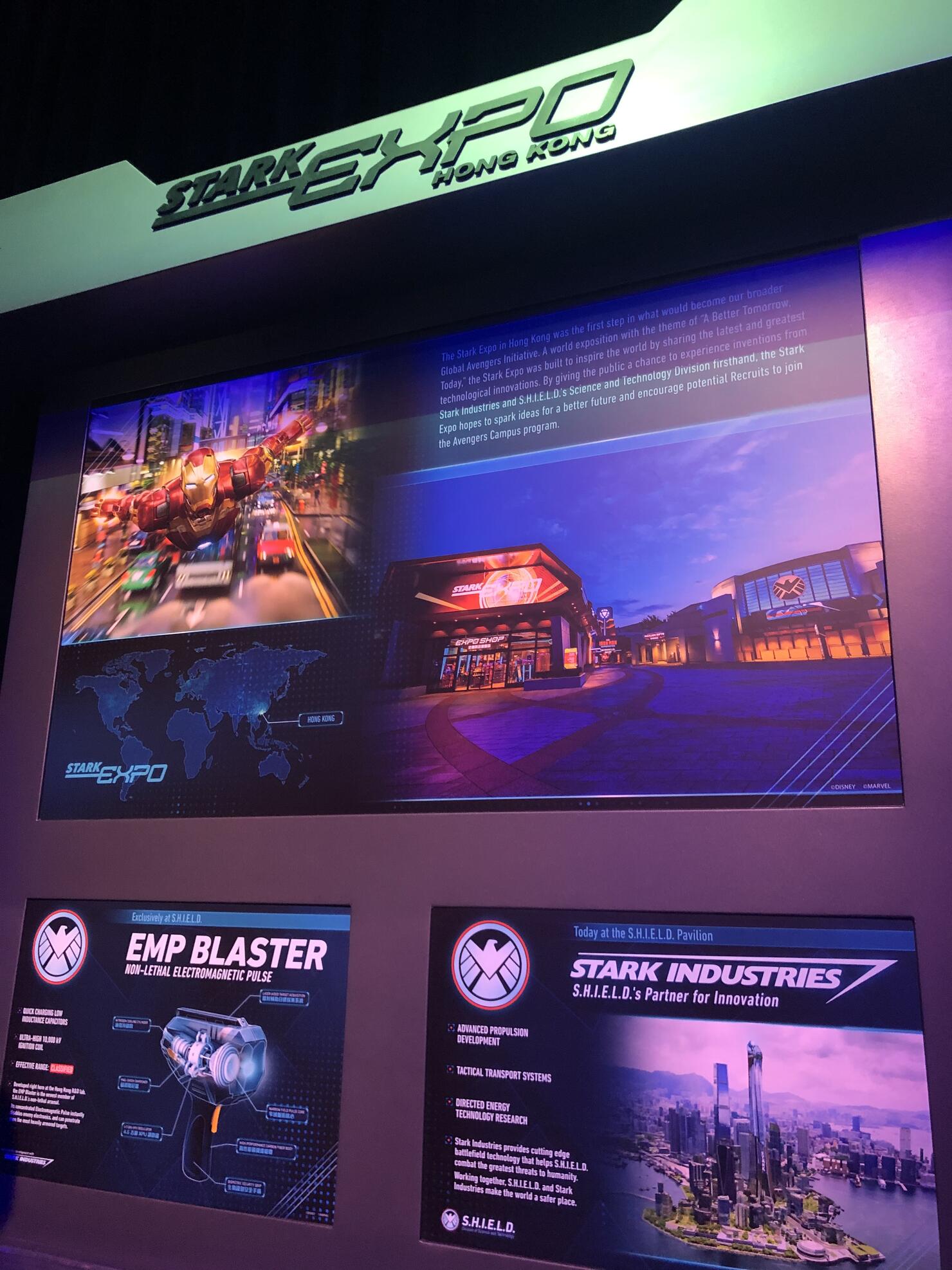 Avengers Campus photos
