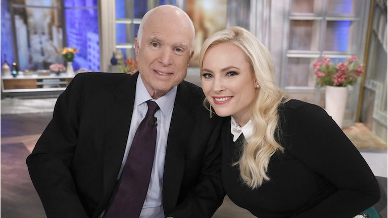 John McCain, Meghan McCain On 'The View'