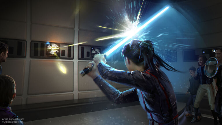 light saber training