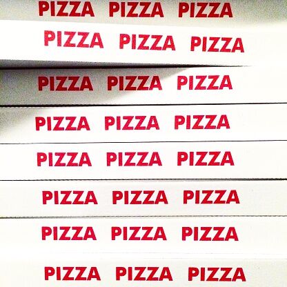 Pizza Shop Puts Dogs’ Photos On Boxes To Help Them Get Adopted