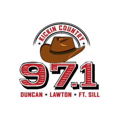 Kickin' Country 97.1 logo