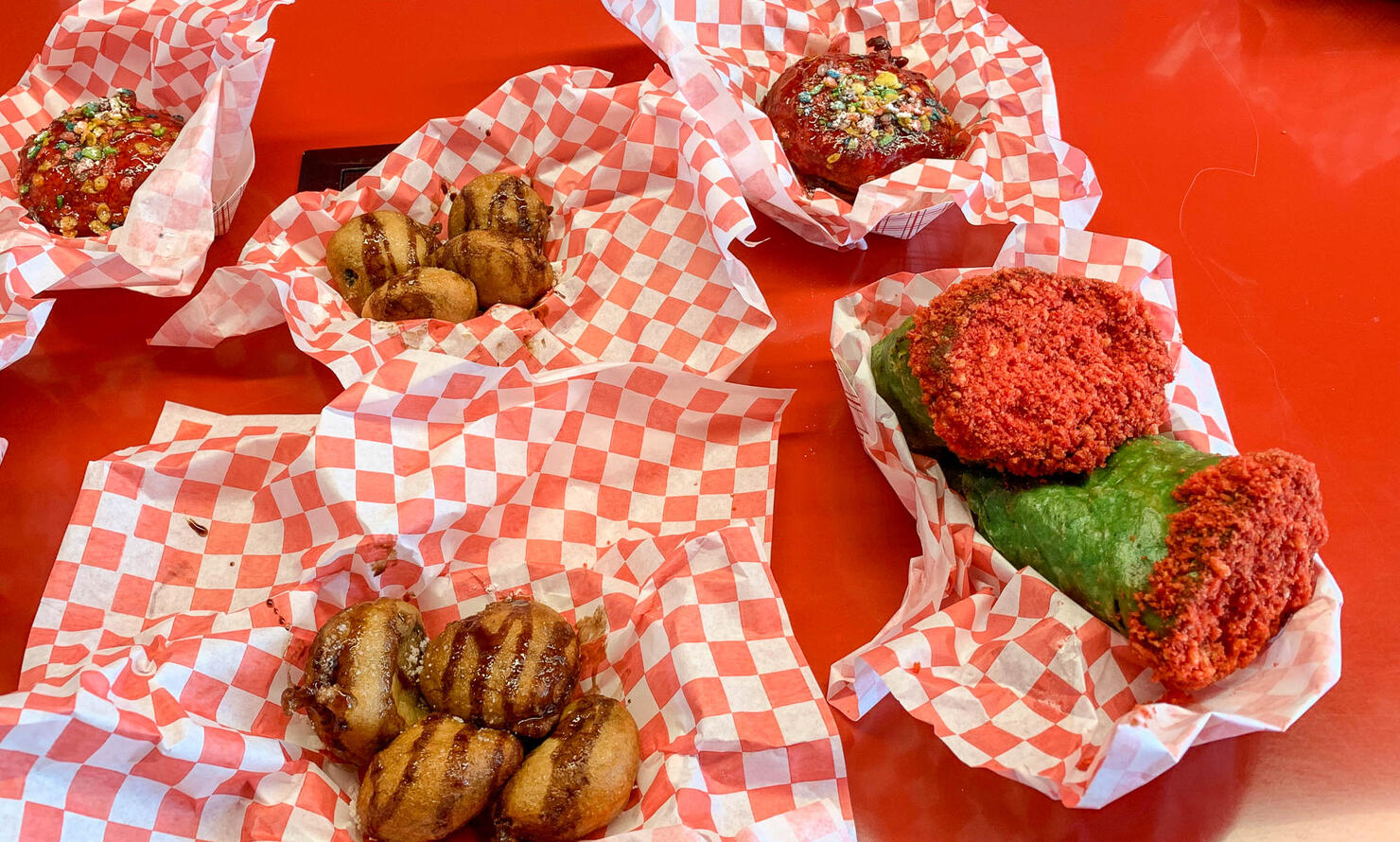Fair food offerings