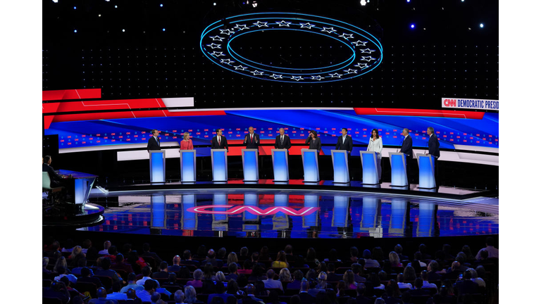 Democratic Presidential Candidates Debate In Detroit Over Two Nights