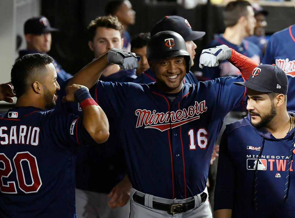 Twins break homers on road record, get 2 in 3rd for 140 | KFAN 100.3 FM - Thumbnail Image