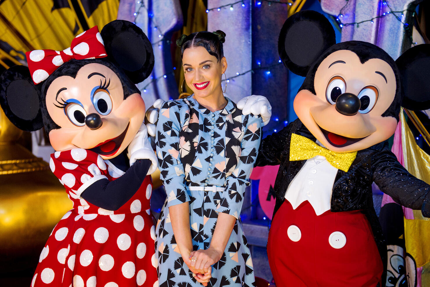 Singer Katy Perry Celebrates The Fourth Of July At Walt Disney World