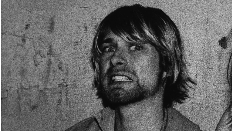 Kurt Cobain And Courtney Love