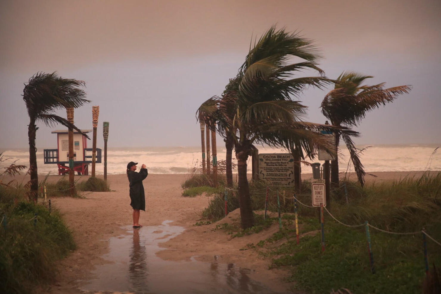Florida Prepares For The Arrival Of Hurricane Dorian