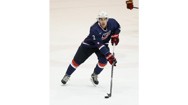 Sweden v USA Blue - 2014 USA Hockey Junior Evaluation Camp