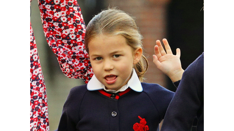Princess Charlotte's First Day Of School