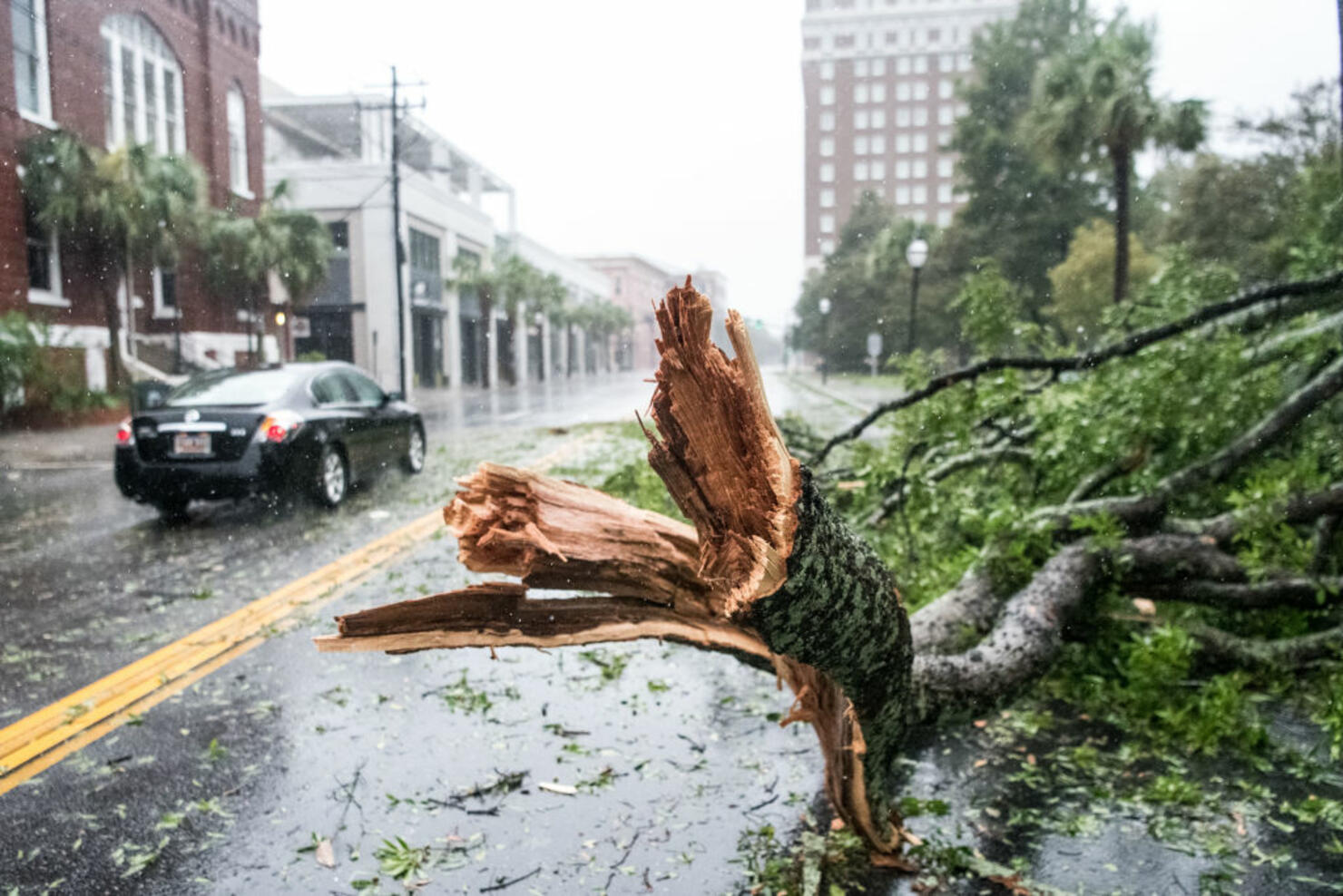 Hurricane Dorian Makes Its Way Up East Coast