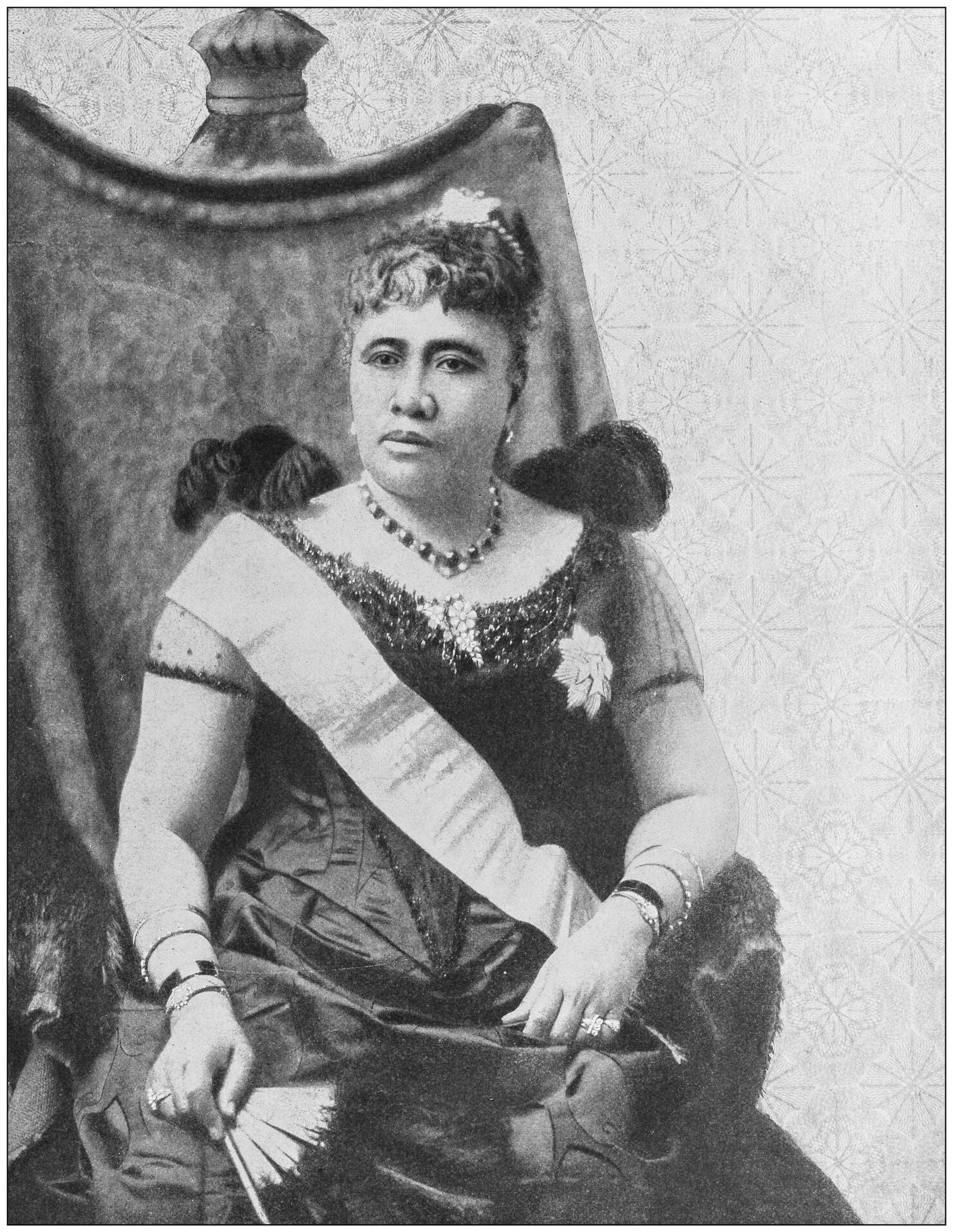 Antique historical photographs from the US Navy and Army: Liliuokalani, Queen of Hawaii