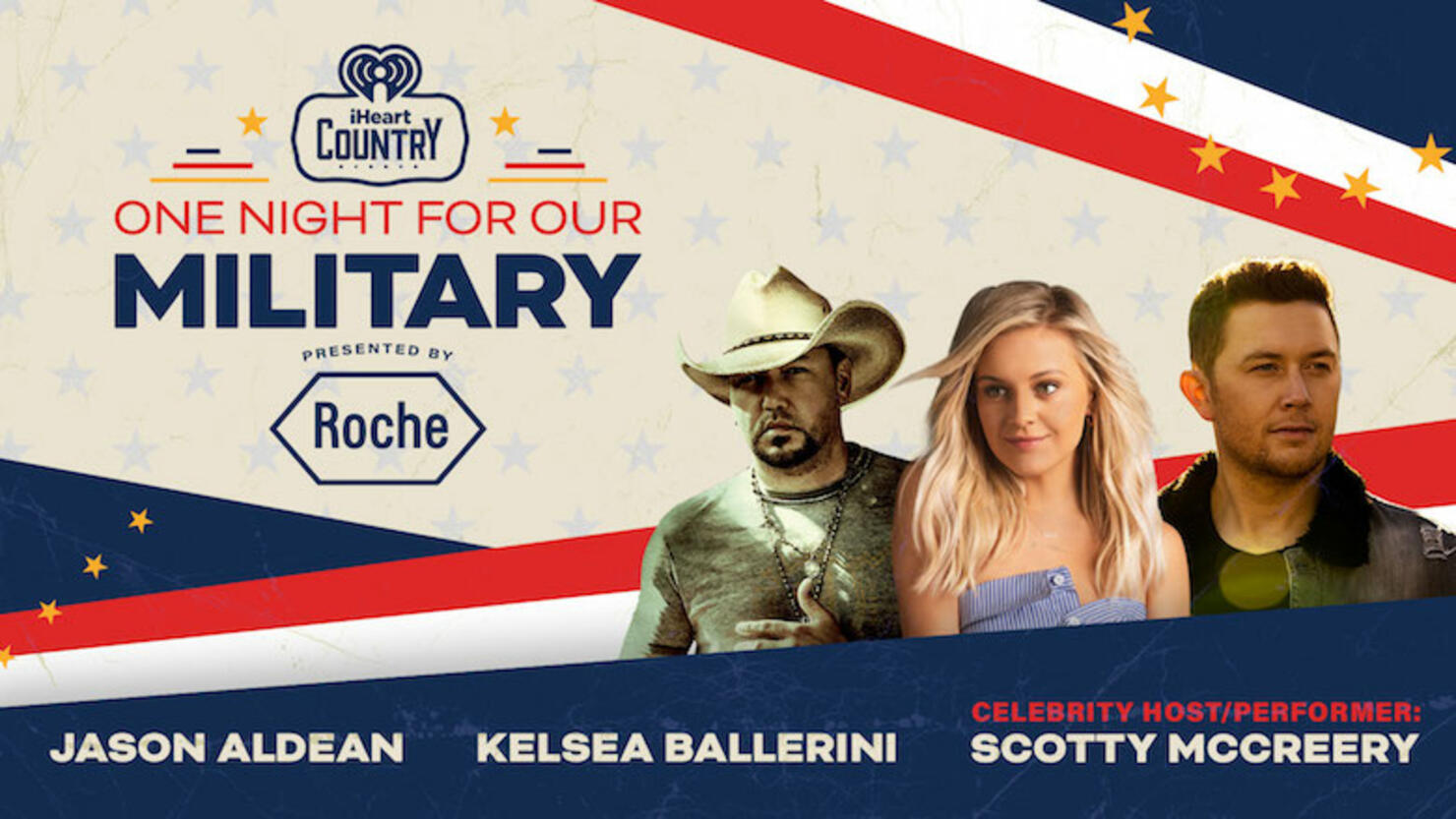 Jason Aldean, Kelsea Ballerini performing in Veterans Day concert streamable  on STIRR app