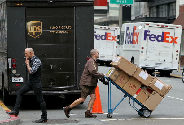 UPS Reports Earnings Tripled From Last Year