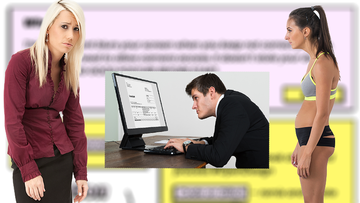 If This Website Looks Blurry To You You Ve Got Bad Posture