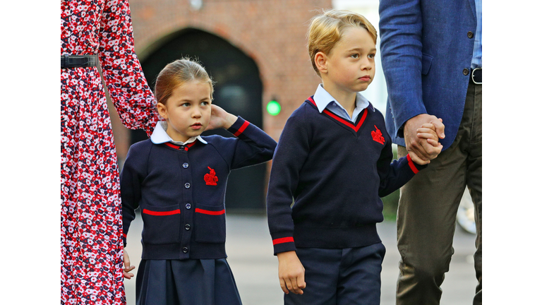 Princess Charlotte's First Day Of School