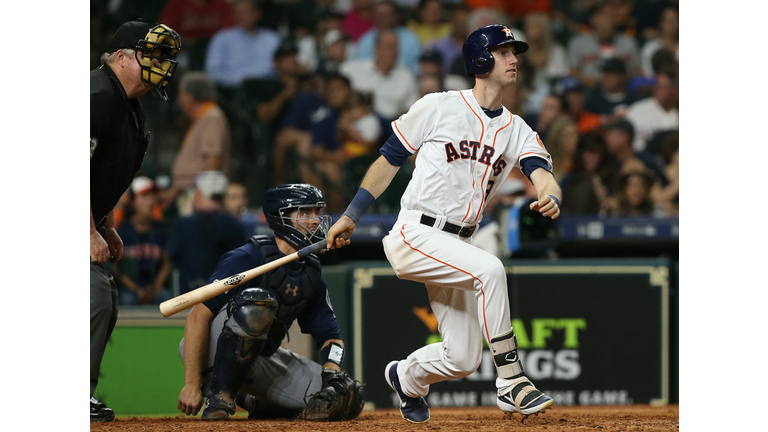 Kyle Tucker hitting a Walk-Off Home Run