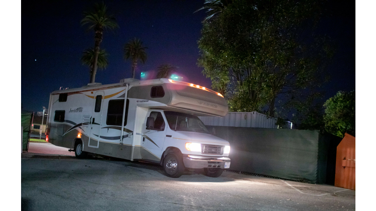 US-CALIFORNIA-HOMELESSNESS-PARKING