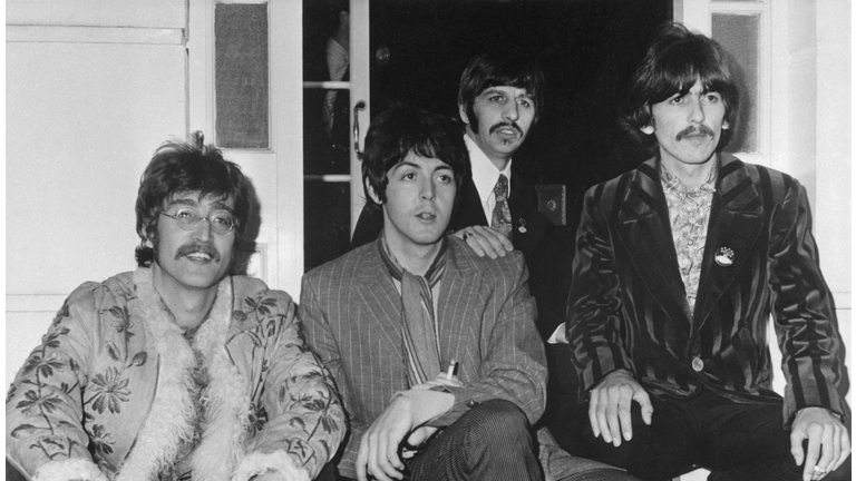 The Beatles at Brian Epstein's Home