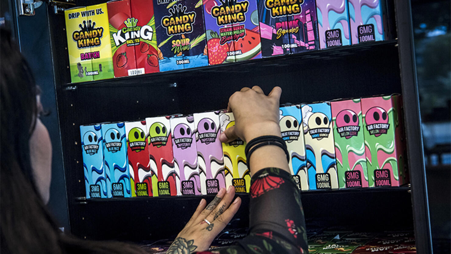 Inside NXNW Vapor Store As San Francisco Voters Uphold Ban On Flavored Tobacco Products