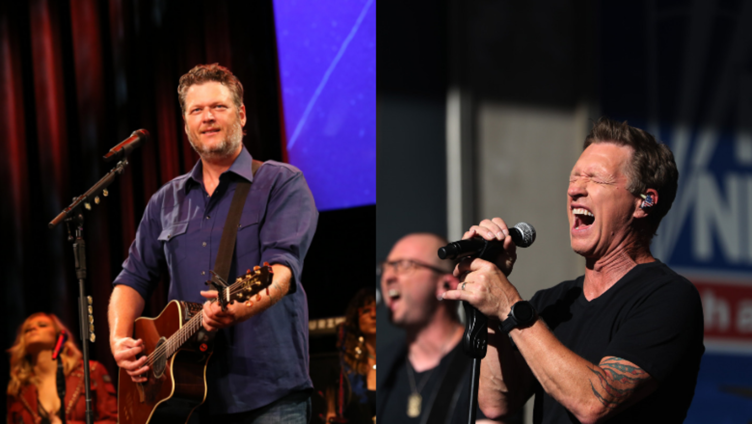 Blake Shelton Says Hed Give Up His Spot On Country Radio For Craig Morgan Iheart 