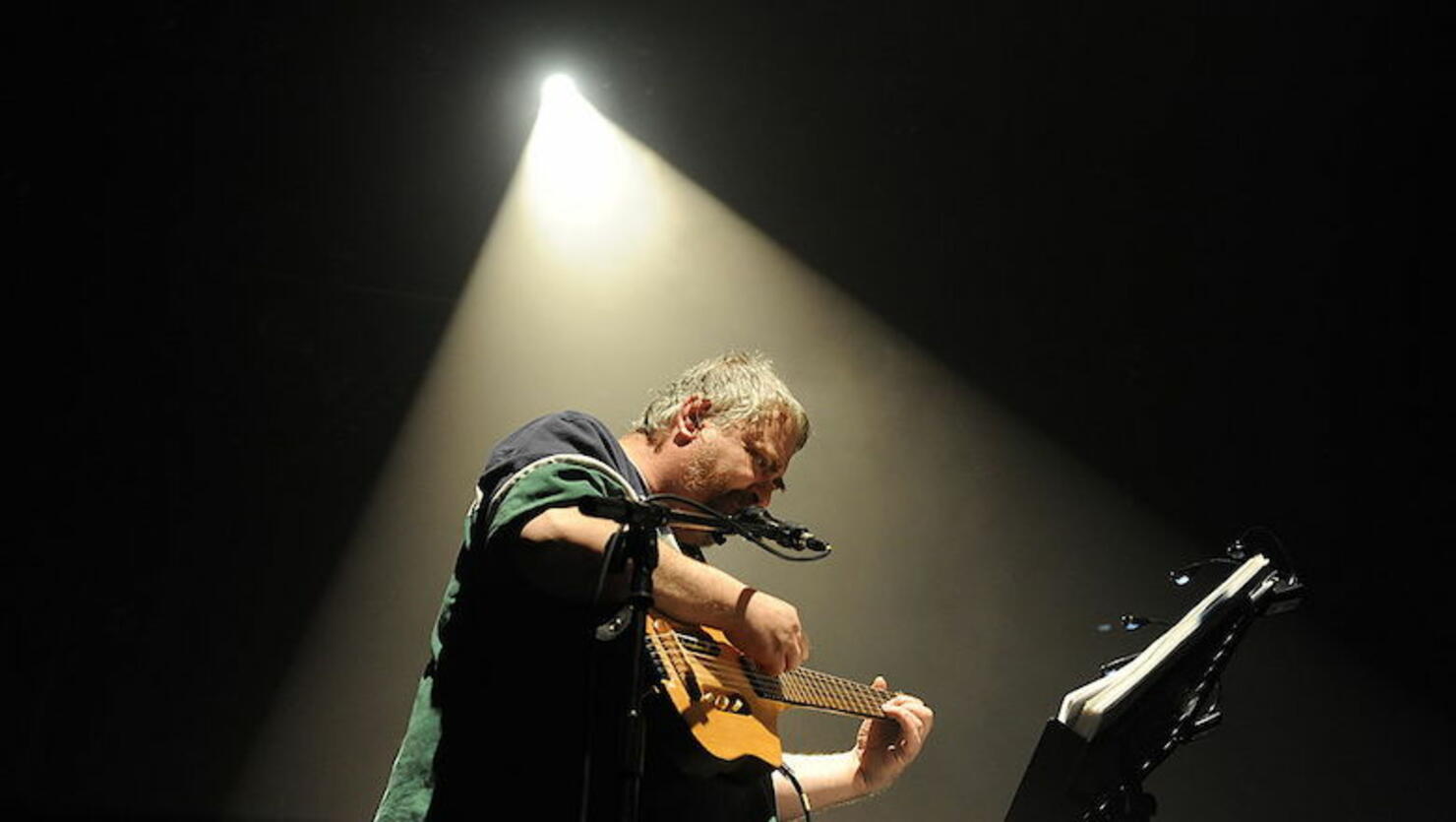 US artist Daniel Johnston performs on Ap
