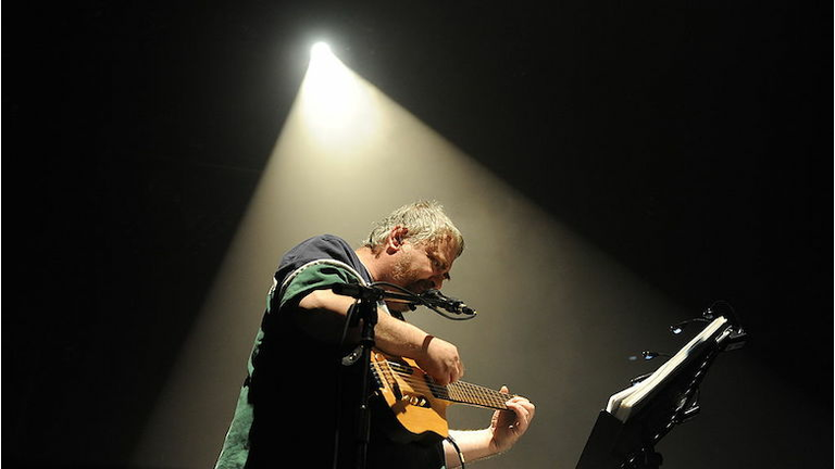 US artist Daniel Johnston performs on Ap