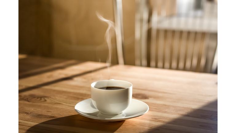 Cup of morning coffee