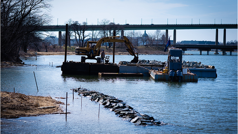 The Chesapeake Bay has been steadily recovering after decades of neglect, pollution and over-fishing. But in President Trump's new budget proposal, Trump recommended a 90 percent cut to the Chesapeake Bay Project, which is working to continue improving th