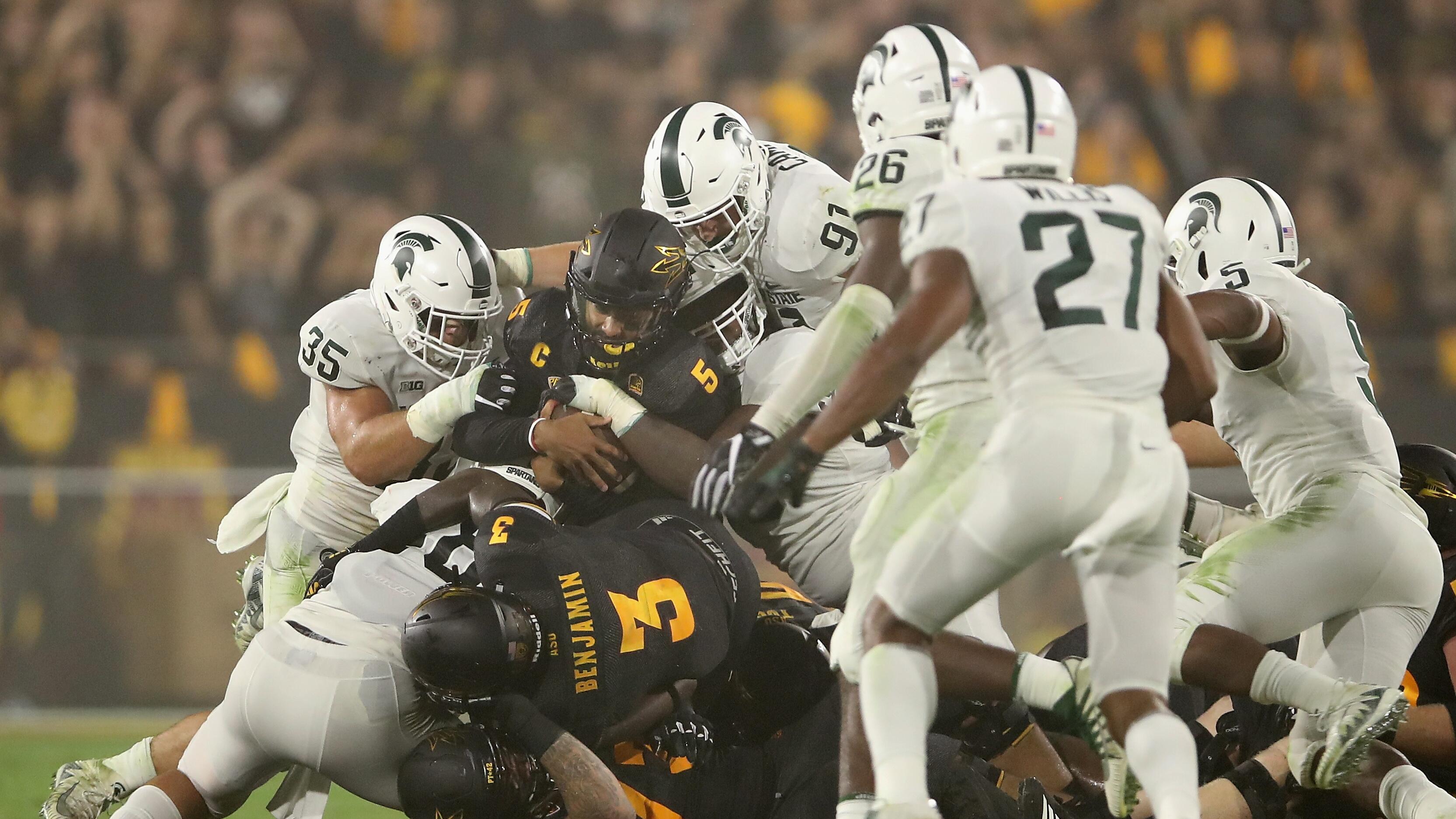 Colin Cowherd picks Week 9 college football in the Marquee 3