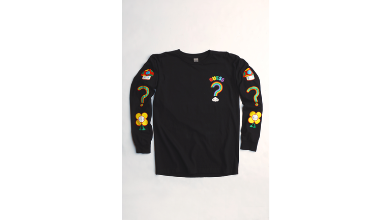 J Balvin Arcoiris Tour Double Sided T Shirt 2019 Black Size S