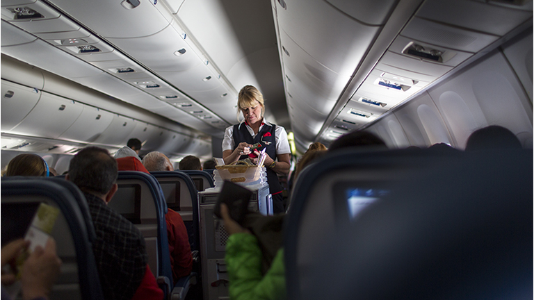 Delta Airlines In Route To California