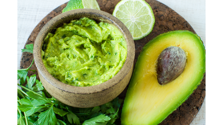 Mexican food: avocado dip