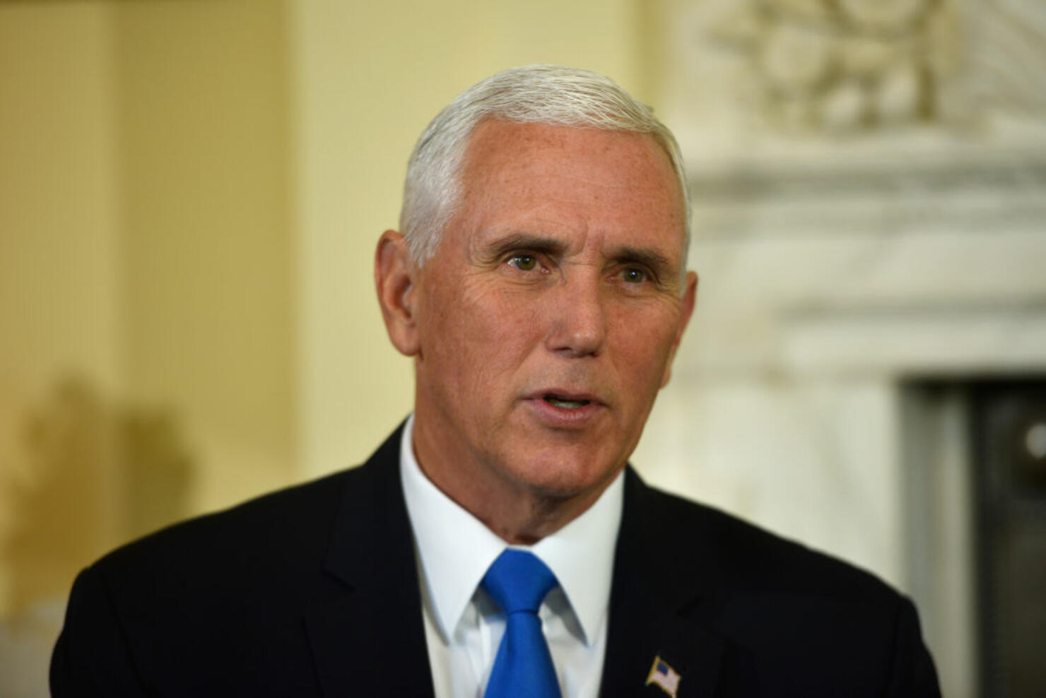 Boris Johnson Greets US Vice President Mike Pence
