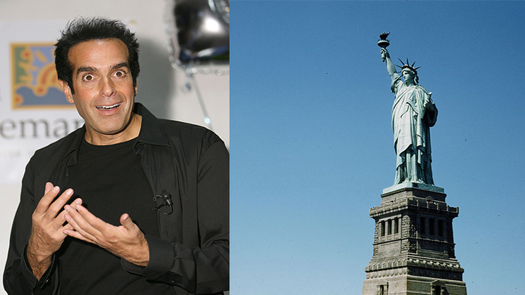 Here S How David Copperfield Made The Statue Of Liberty Disappear Fox Sports 1230 The Gambler Digital Riggs