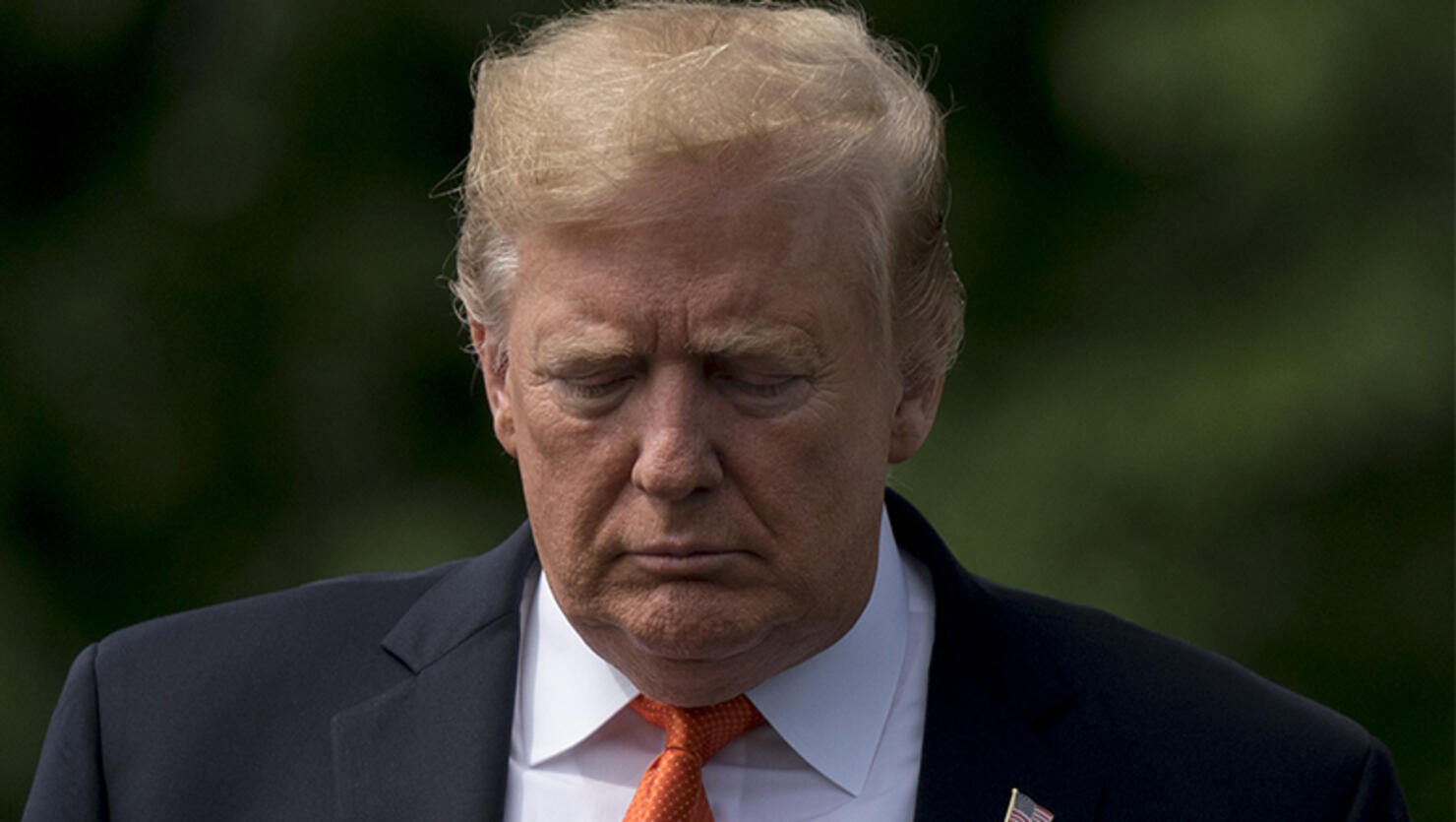President Trump Departs White House For Atlanta