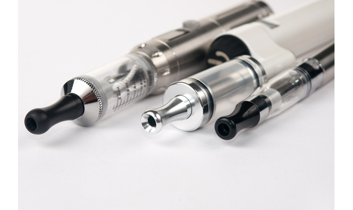 Vape Pens Neatly Lined Up