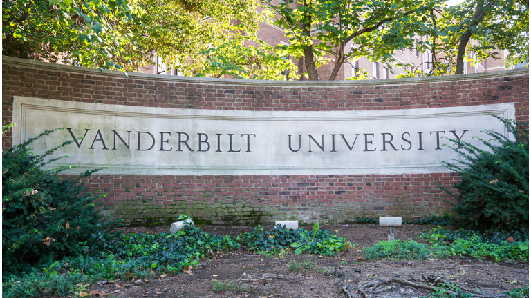Vanderbilt University Sign