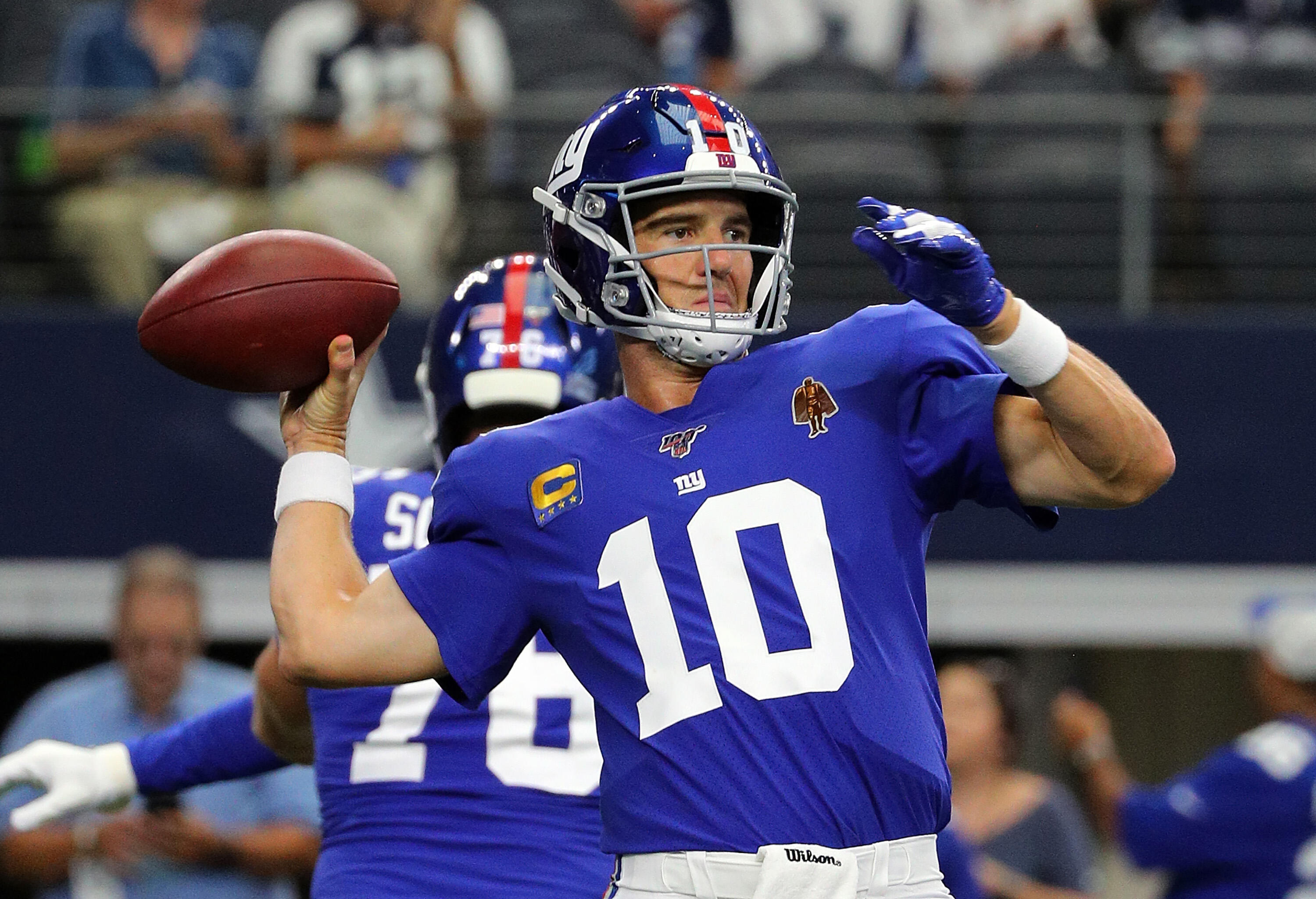 NY Giants bench Eli Manning; rookie Daniel Jones will start as QB