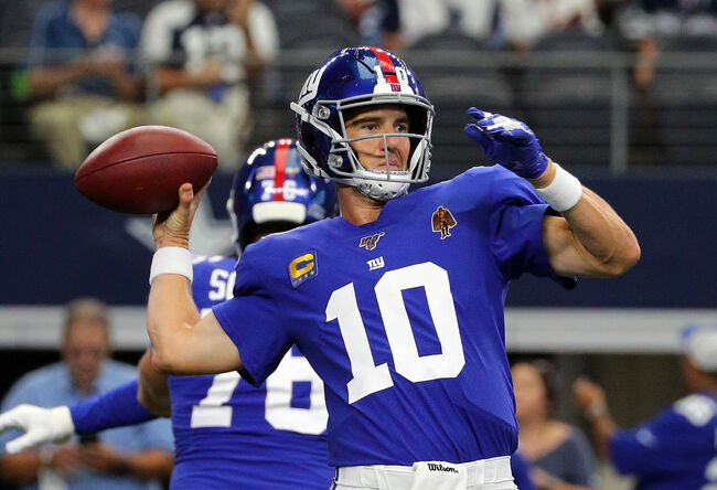 The New York Giants Officially Bench Eli Manning For Rookie Daniel