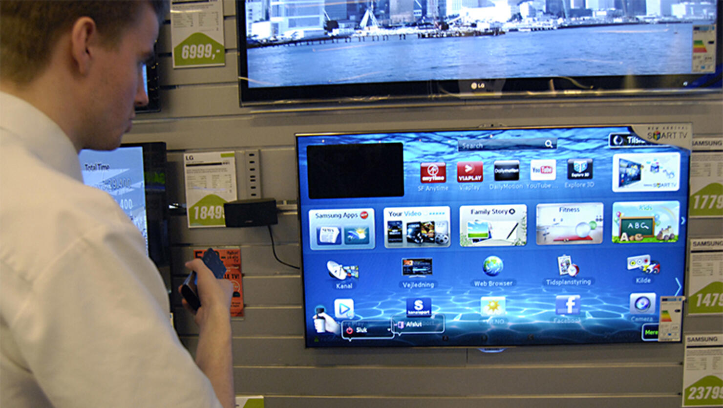 Smart TV brand fromLG and Samsung
