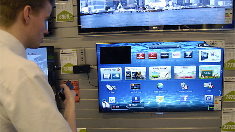 Smart TV brand fromLG and Samsung
