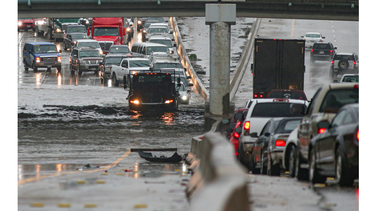 Tropical Storm Imelda Brings Heavy Flooding To Houston Area