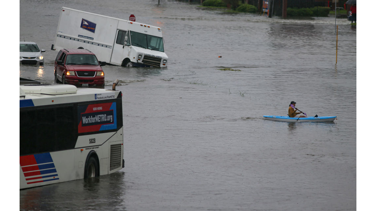 Tropical Storm Imelda Brings Heavy Flooding To Houston Area
