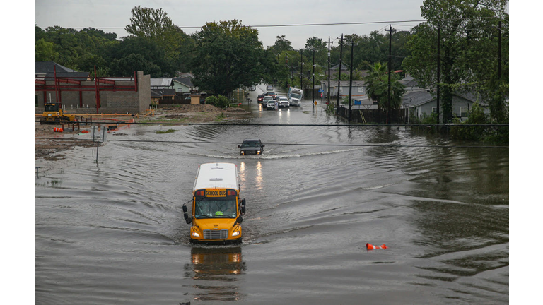 Tropical Storm Imelda Brings Heavy Flooding To Houston Area