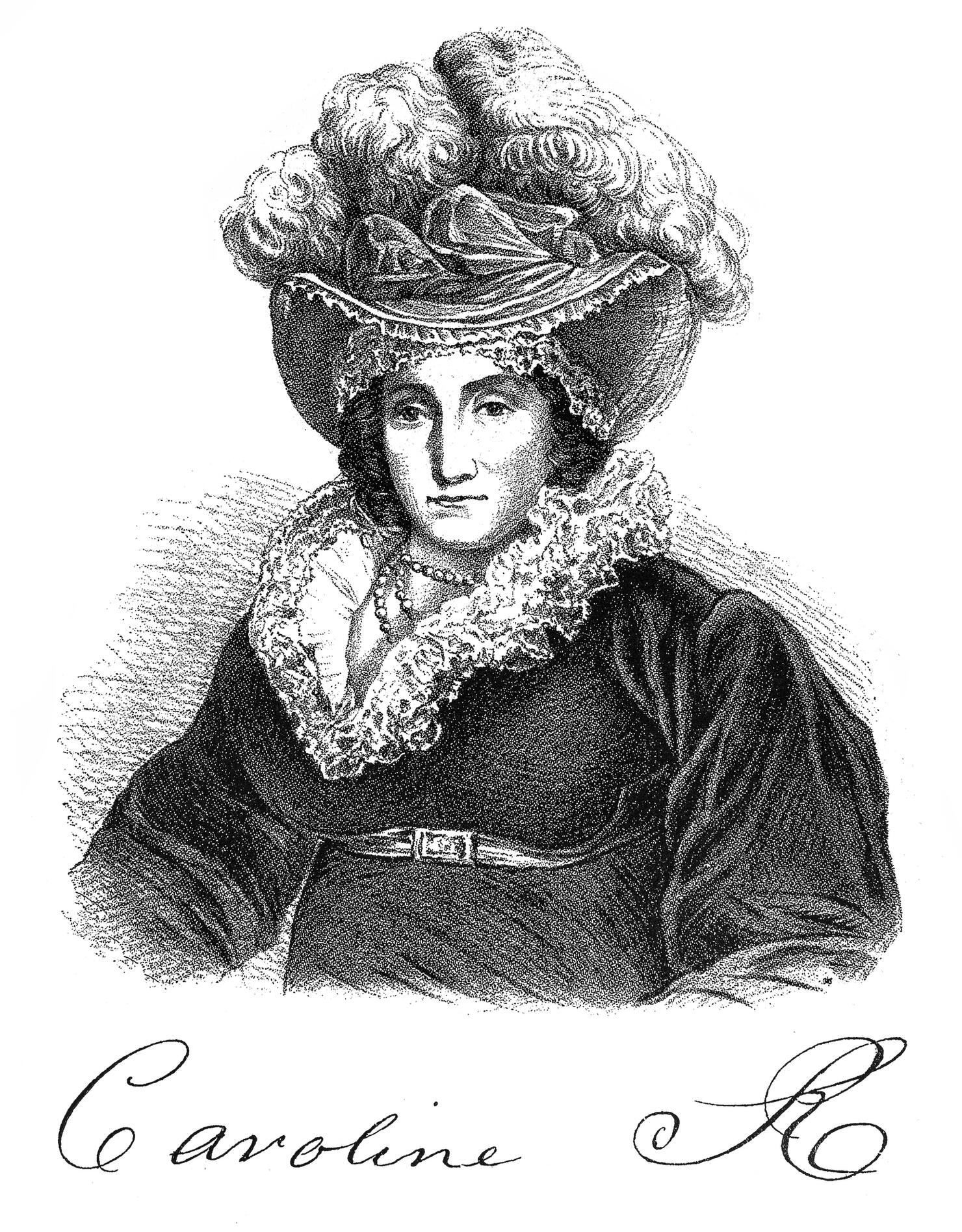 Queen Caroline of Brunswick, wife of George IV